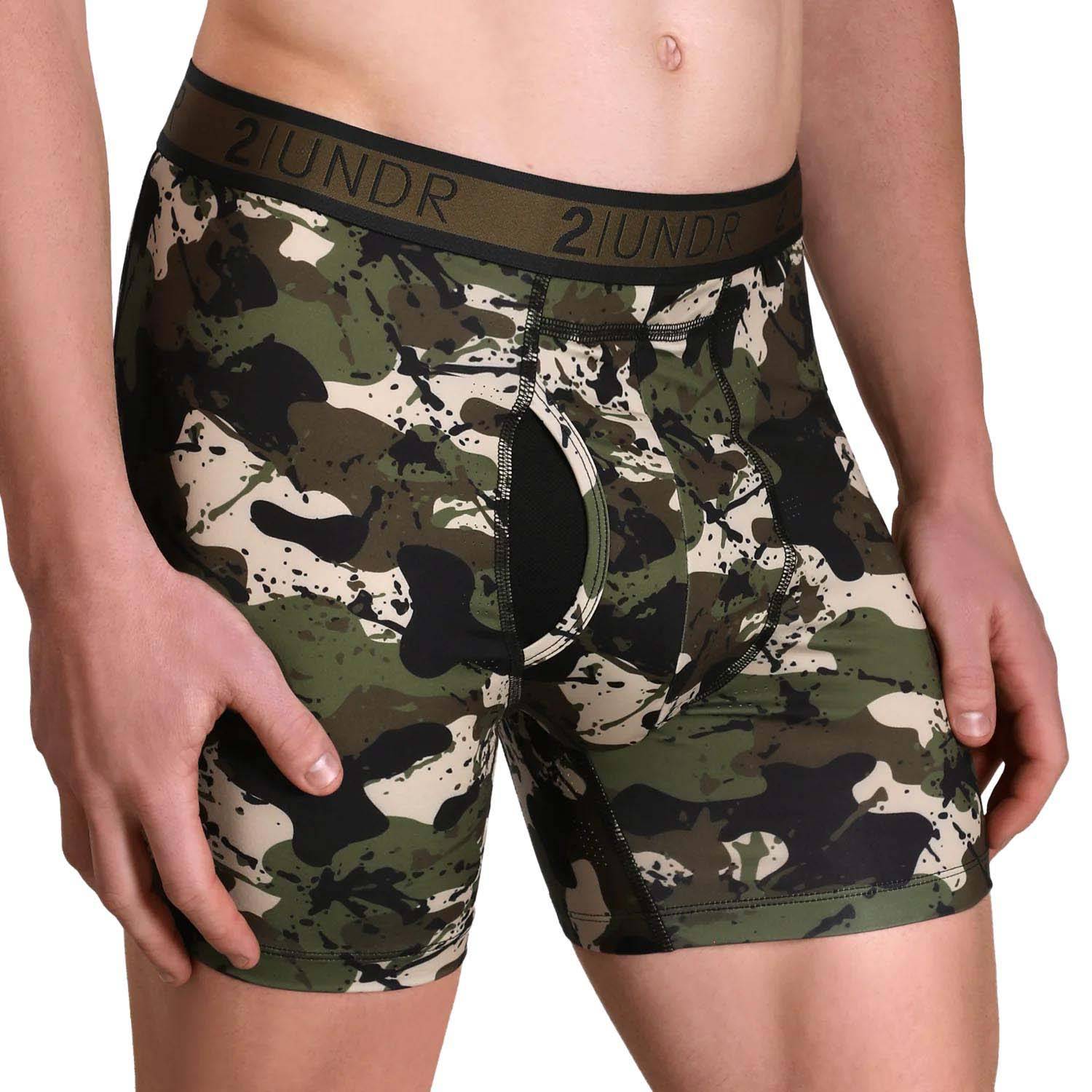2UNDR MEN'S SPORT SHIFT BOXER BRIEFS, 3 PACK
