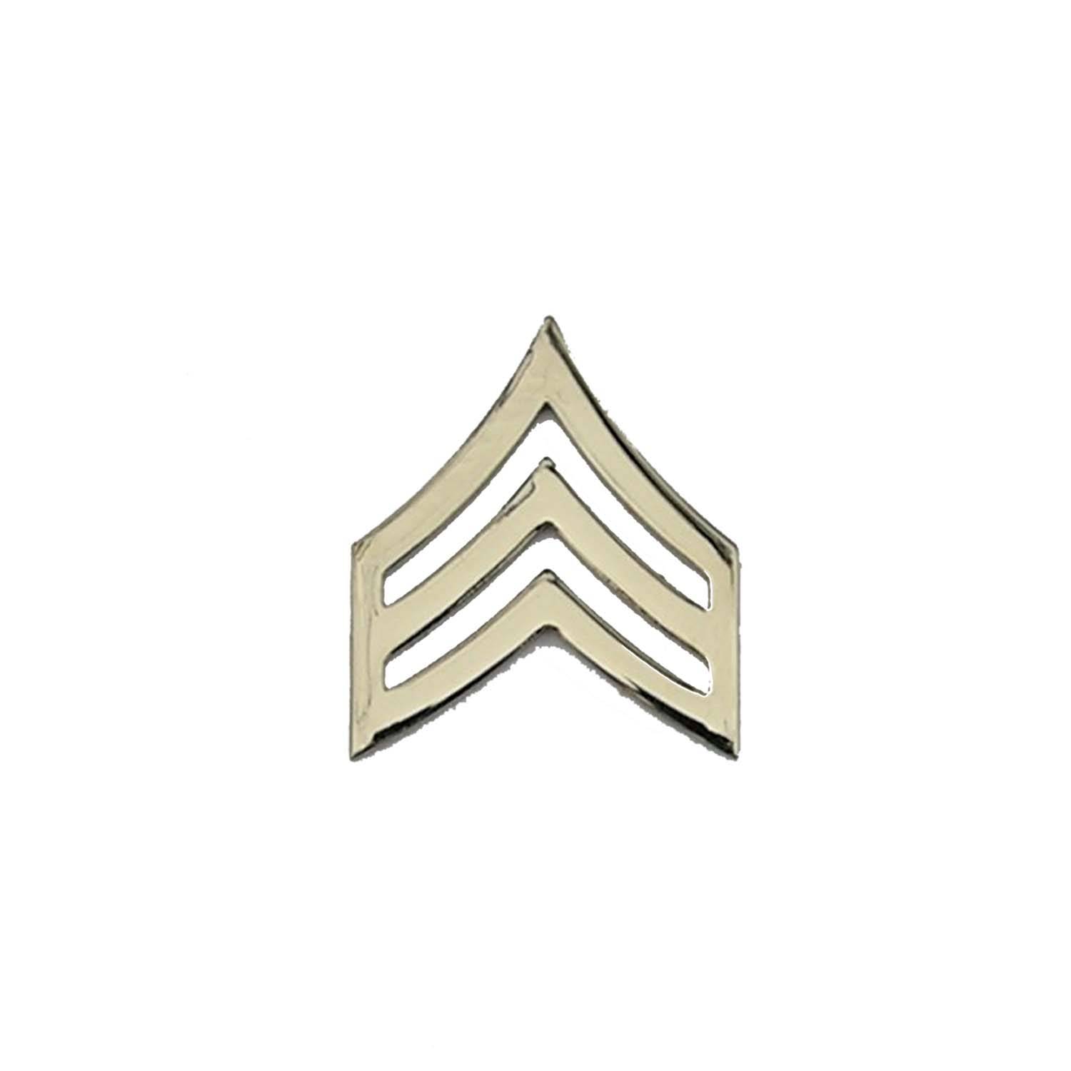 EISEMAN-LUDMAR 3/4" CORPORAL CHEVRON INSIGNIA PAIR