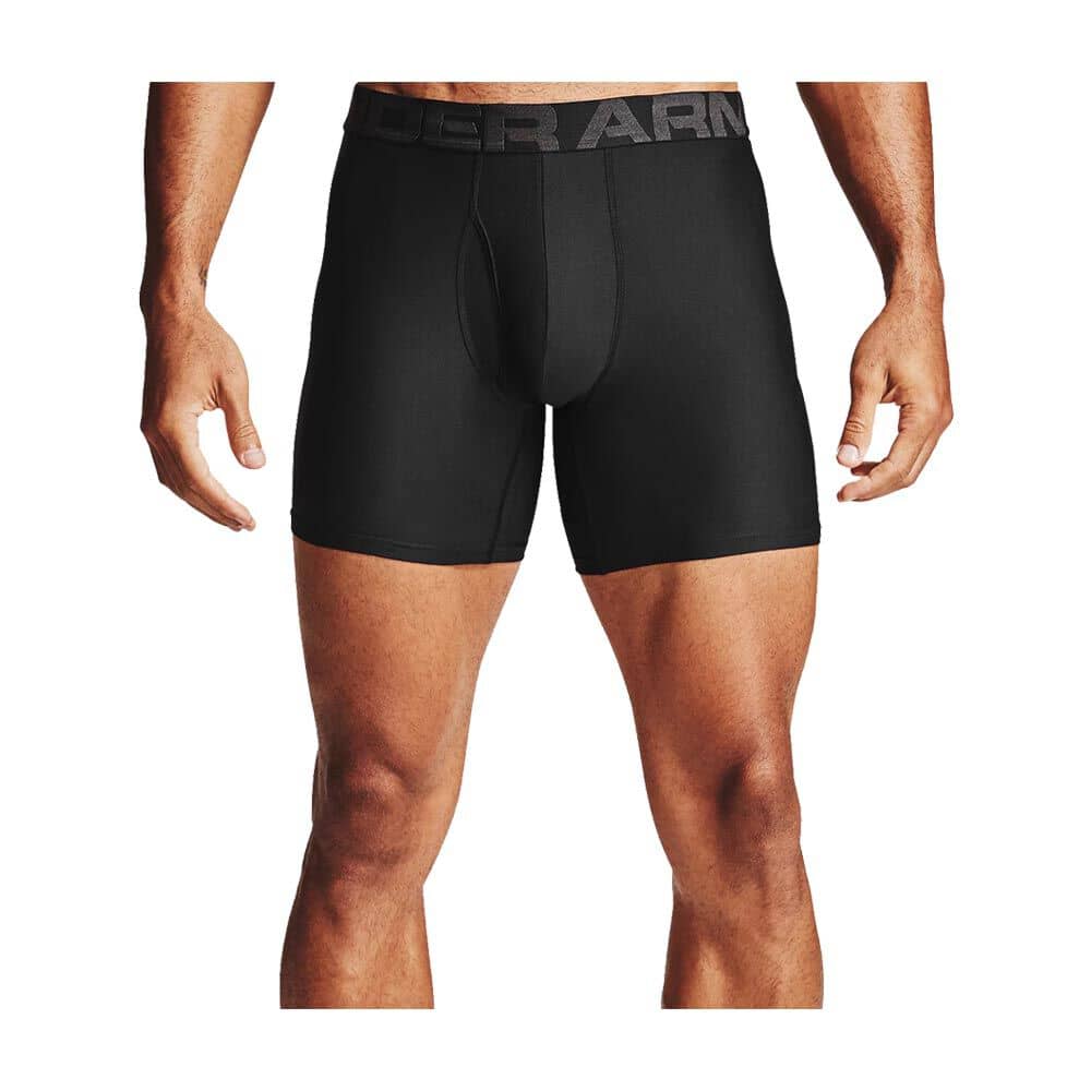 UNDER ARMOUR TECH MEN'S 6' BOXERJOCK, 2-PACK