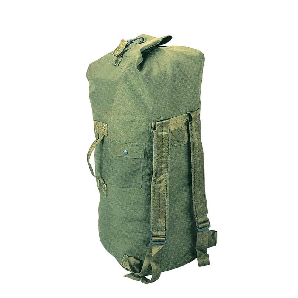 ROTHCO G.I. TYPE ENHANCED DOUBLE STRAP DUFFLE BAG OD