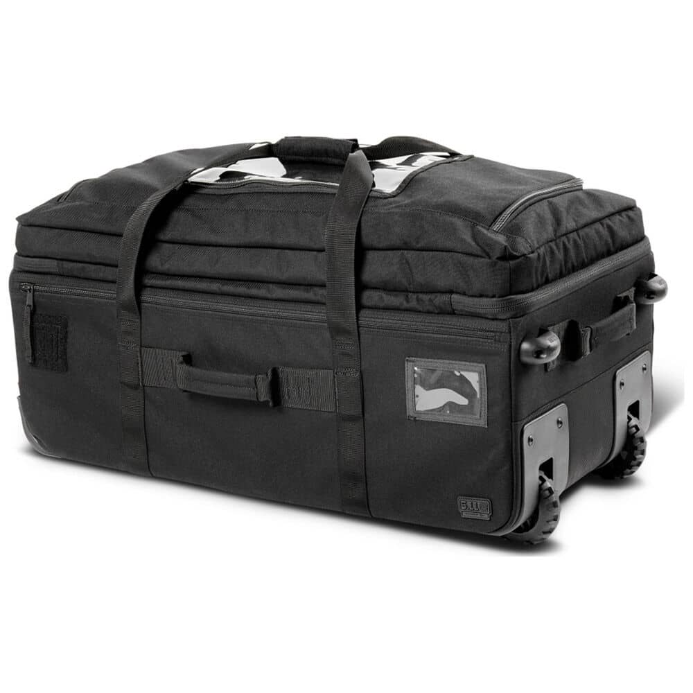 Ful Rig 30 in. Black Rolling Duffel Bag