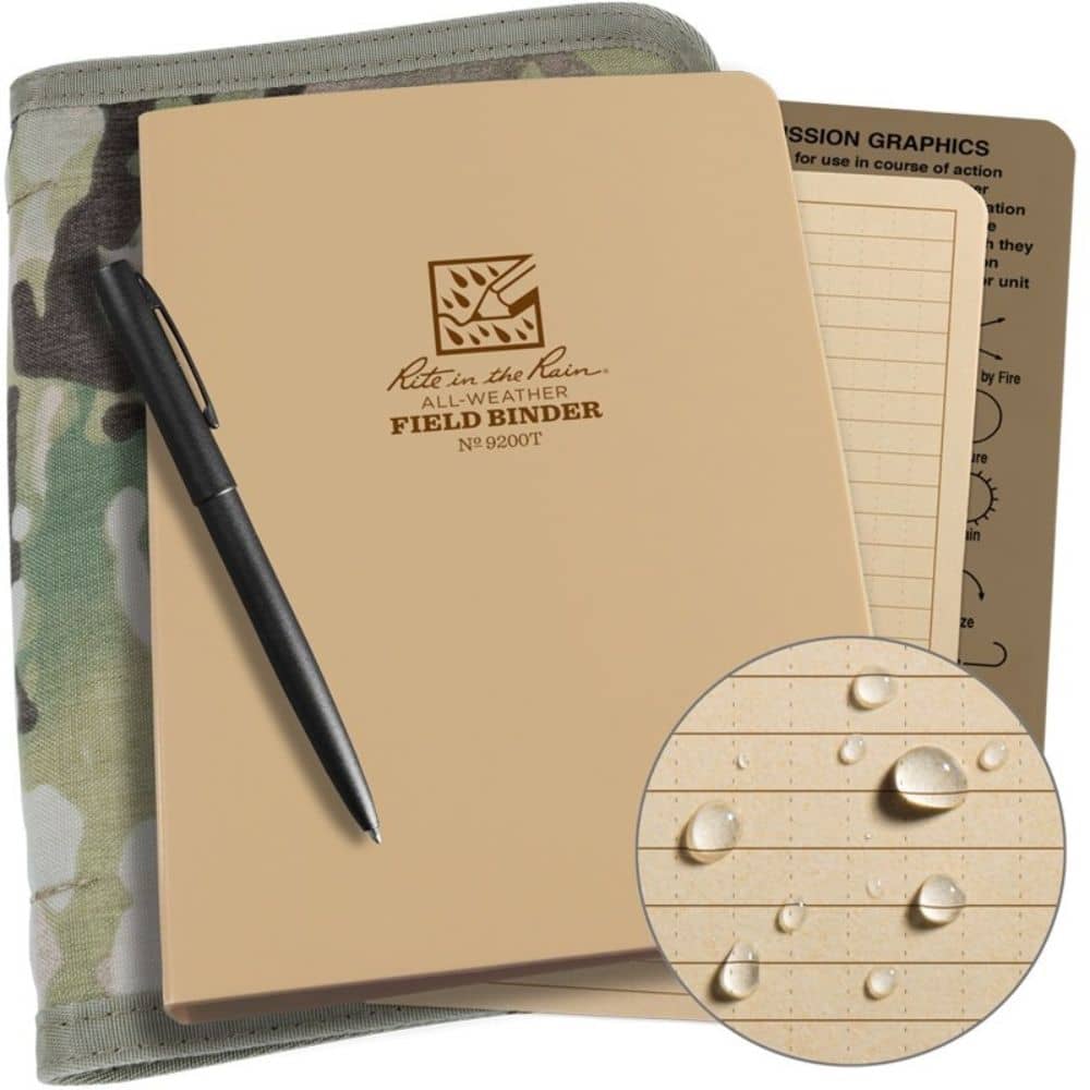 RITE IN THE RAIN TACTICAL RING BINDER KIT