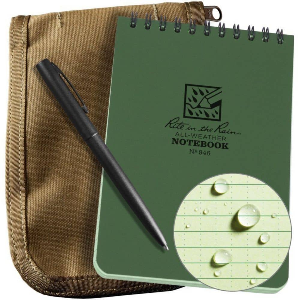 RITE IN THE RAIN 4" X 6" POCKET NOTEBOOK KIT