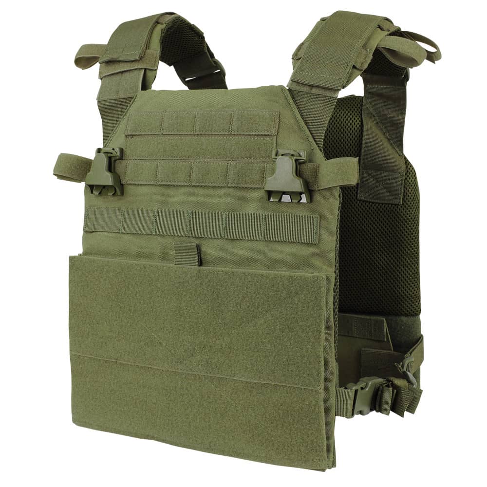 Condor Vanquish - Cerniera Striscia Per Tasca Portamappa - 2 Pezzi, YKK, Attacco A Strappo, Larghezza 25.4 Cm