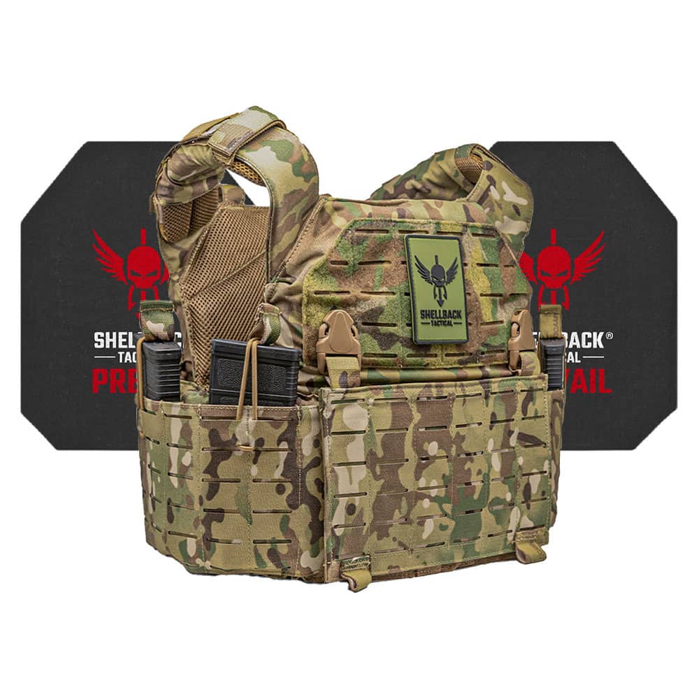 SHELLBACK TACTICAL RAMPAGE 2.0 ACTIVE SHOOTER KIT WITH LEVEL