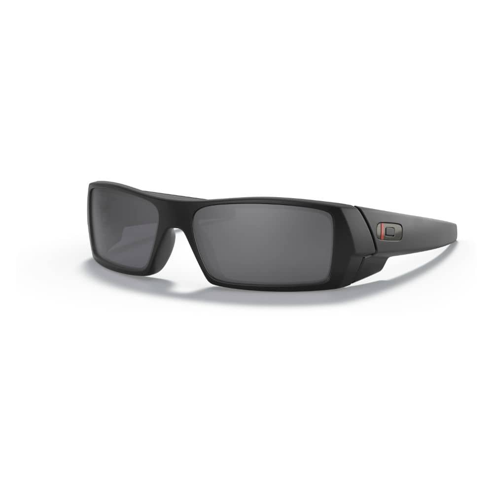Oakley Si Gascan Thin Red Line Matte Black Frame Sunglasses