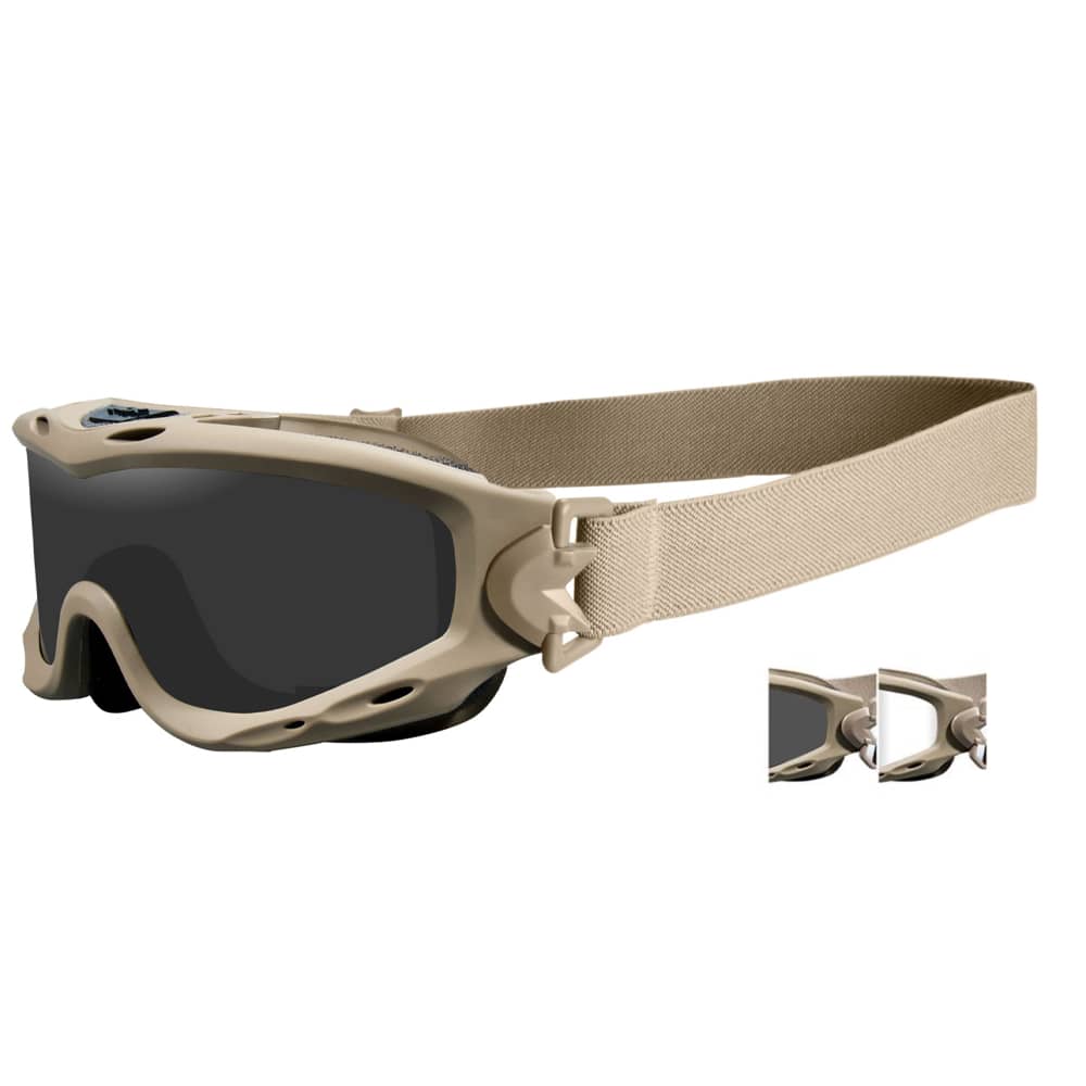 Wiley X Spear Goggles Two Lens Kit (APEL)