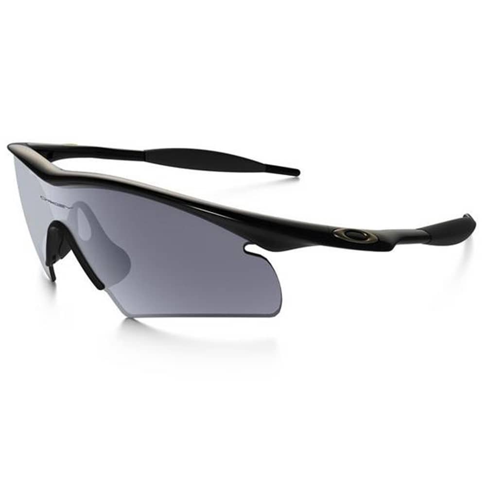 Oakley Si Black M Frame Hybrid Array Sunglasses With Grey Le