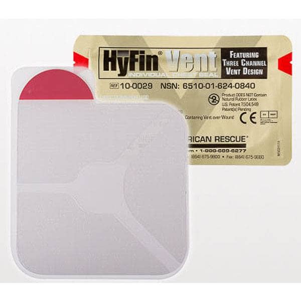 North American Rescue HyFin Vent Chest Seal - Individual