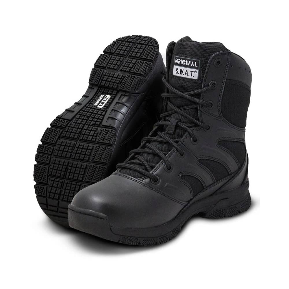 Original SWAT Force 8" Side Zip Boots