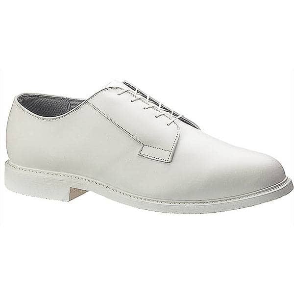 Bates Lites White Leather Oxfords