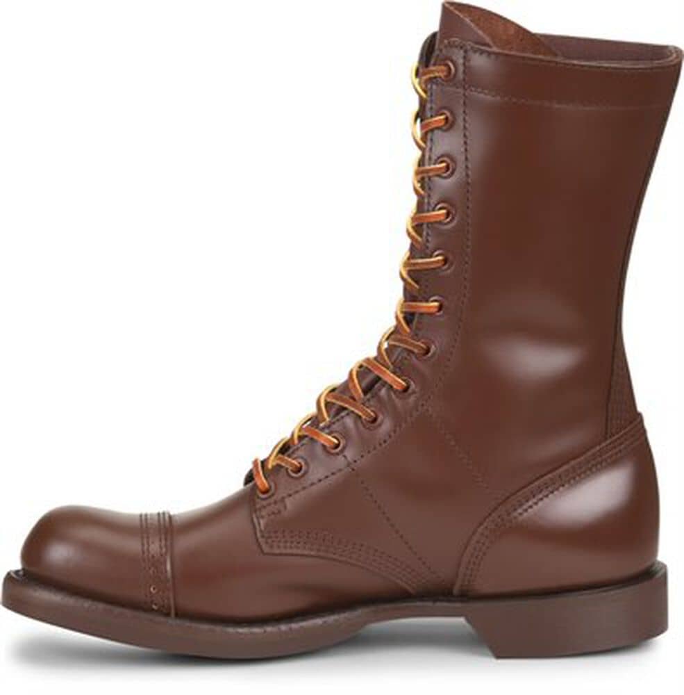 corcoran brown leather jump boots