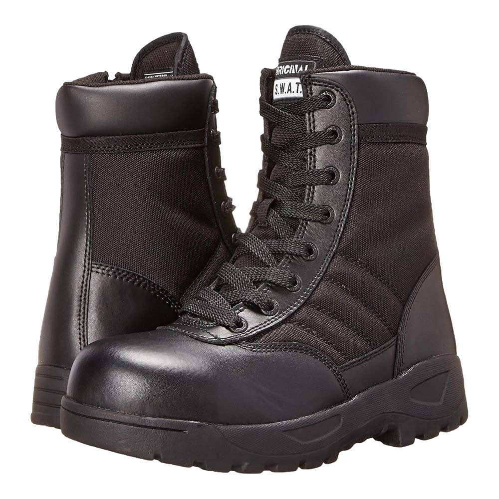 Original Swat Classic 9" Side Zip Safety Toe Plus Boots