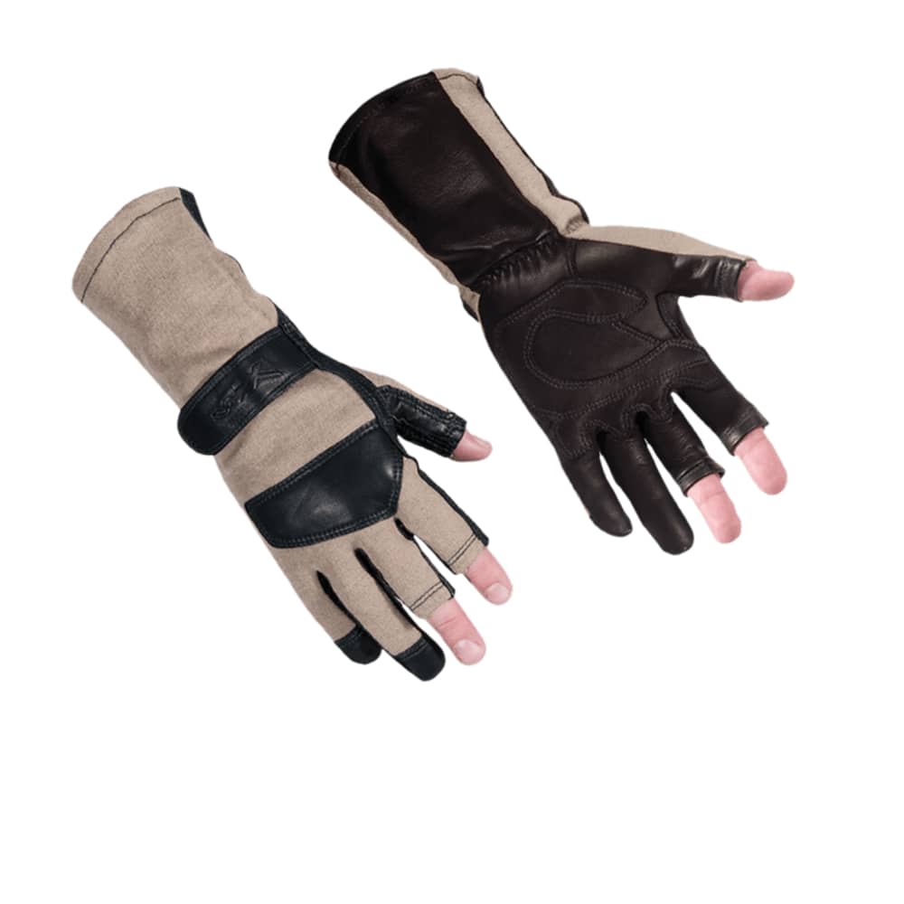 WILEY X ARIES FINGERLESS TACTICAL GLOVES