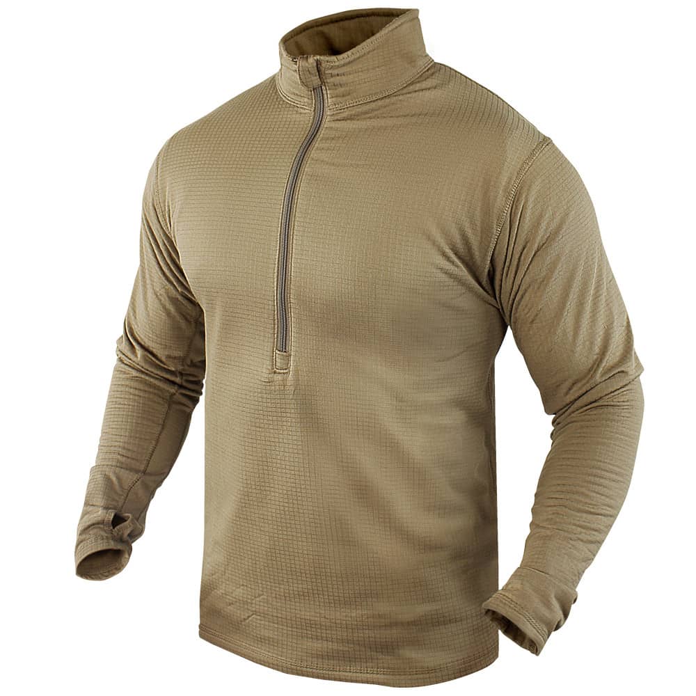 CONDOR BASE II ZIP PULLOVER  COLD WEATHER BASELAYERS