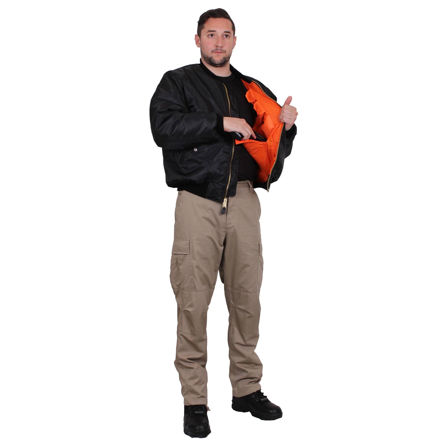 Rothco Concealed Carry MA 1 Flight Jacket