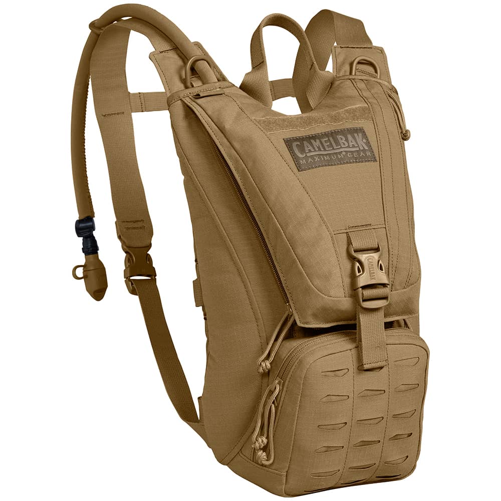 CAMELBAK AMBUSH 100OZ MIL SPEC CRUX IN COYOTE