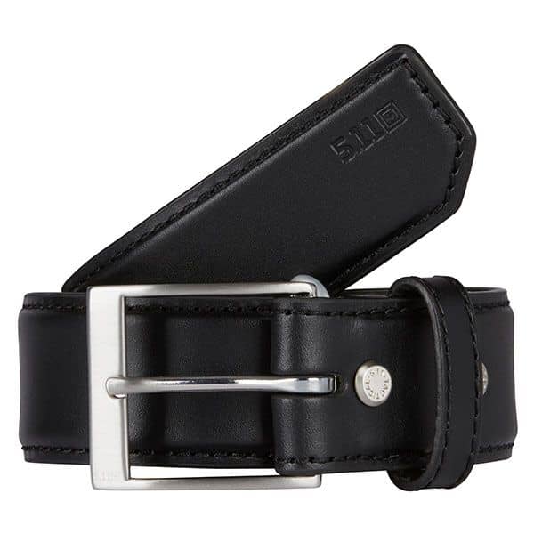 5.11 TACTICAL CASUAL LEATHER BELT PLAIN 1.5"