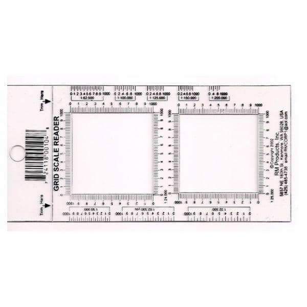 RM Products Military Grid Scale Reader