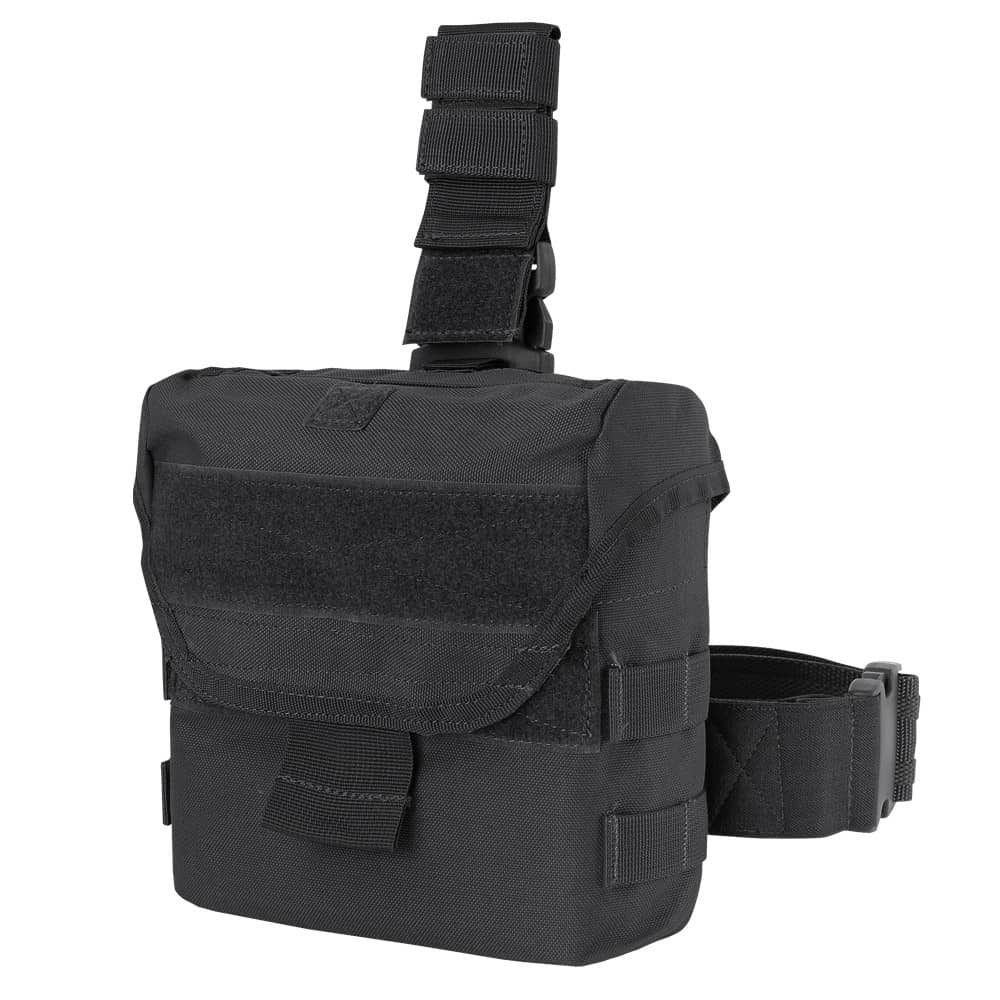 CONDOR DROP LEG DUMP POUCH IN BLACK