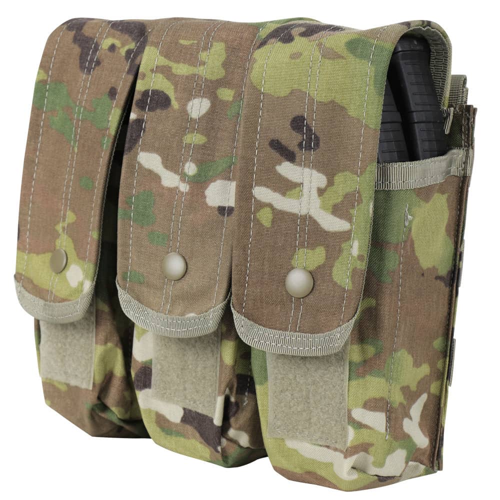 CONDOR TRIPLE AR AK MAG POUCH TACTICAL POUCHES