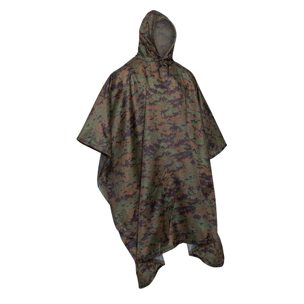 Military Deluxe Rip-Stop Poncho *US MADE* main image 0