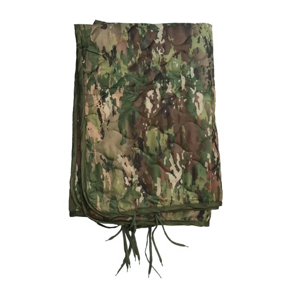 US Patriot Poncho Liner Woobie in Woodland Camouflage