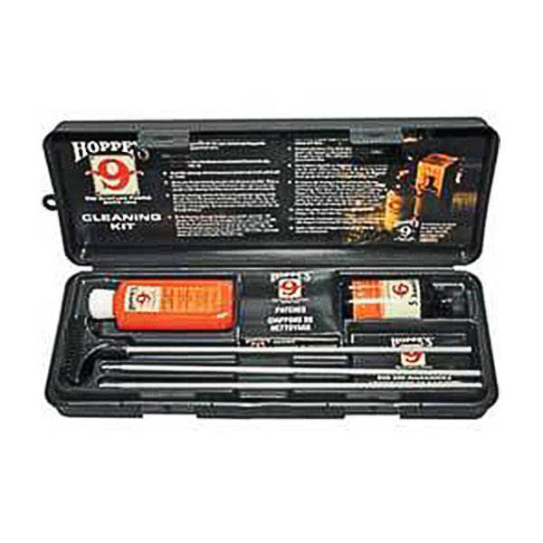 Hoppes .22-.225 Caliber Rifle Cleaning Kit Box