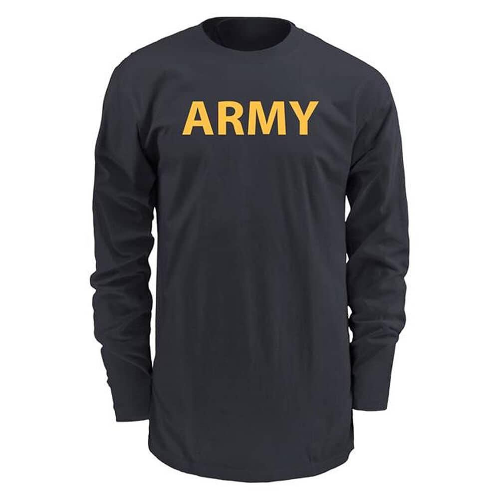 Soffe US Army New APFU Long Sleeve PT Shirt for Optional PT