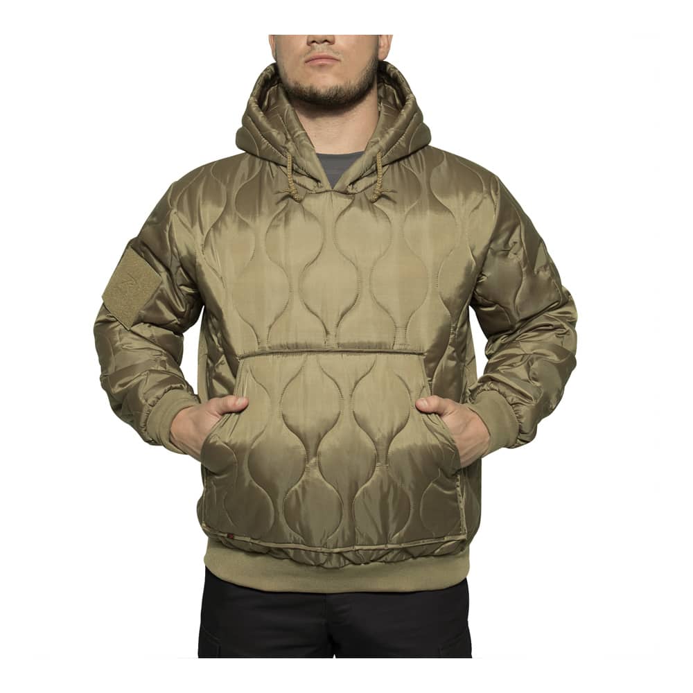 ROTHCO QUILTED MILITARY WOOBIE HOODIE