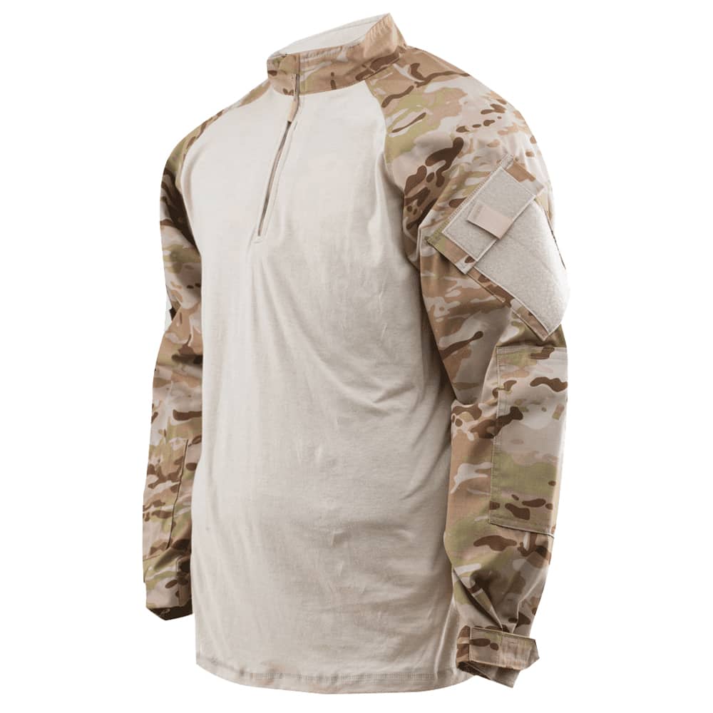 Tru Spec 50/50 NYCO Ripstop T.R.U. 1/4 Zip Combat Shirt.