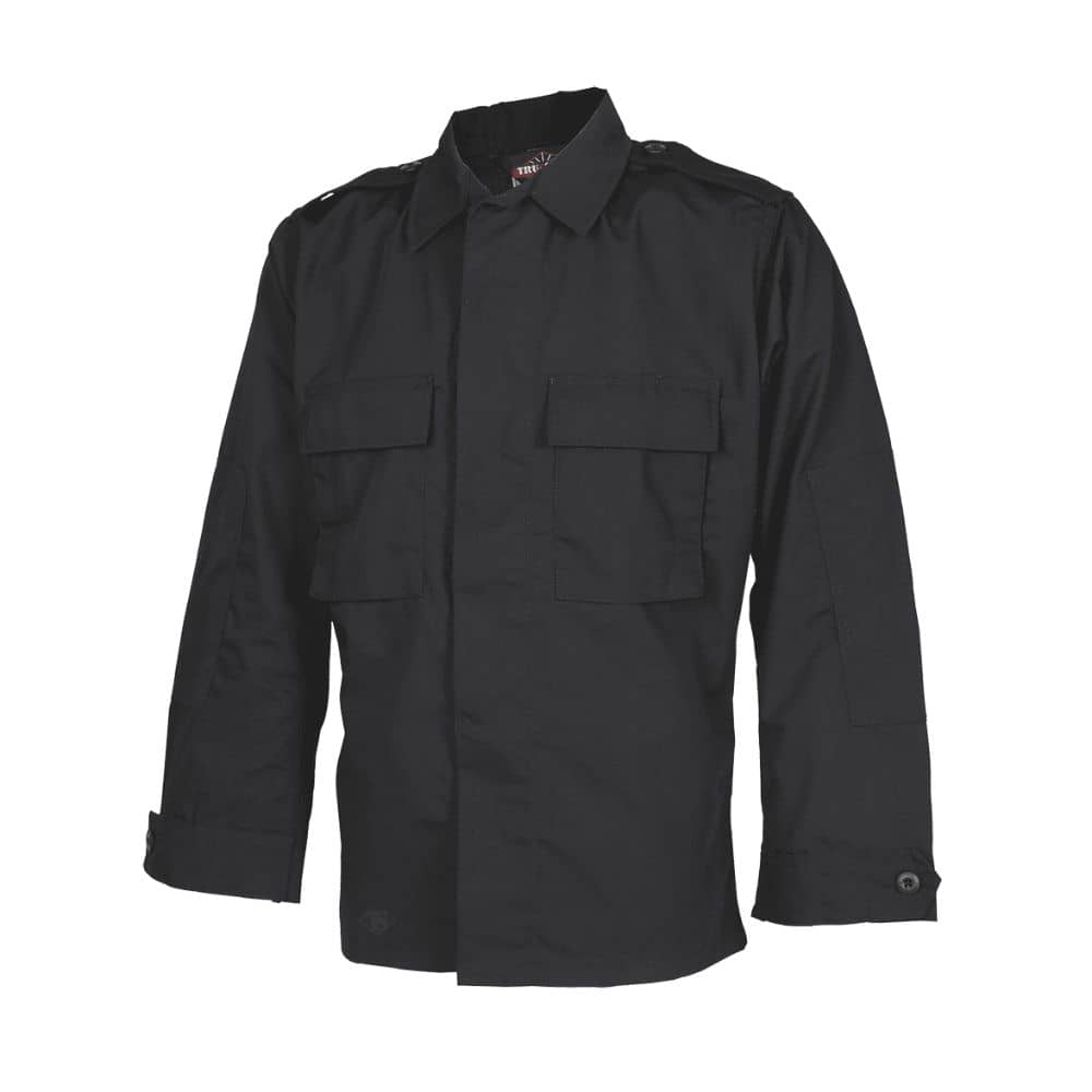 TRU SPEC 65 35 POLY COTTON RIPSTOP LONG SLEEVE TACTICAL SHIR