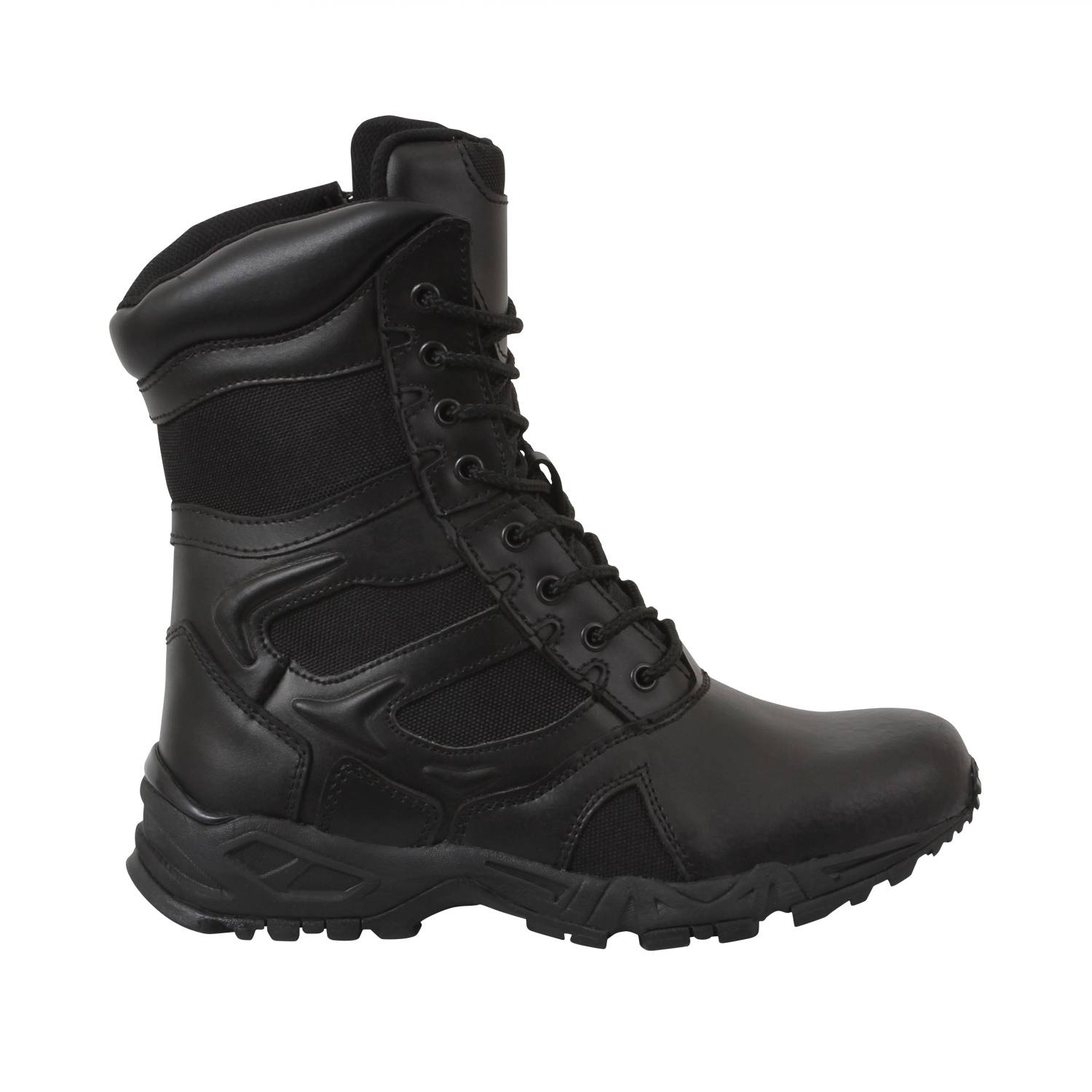 ROTHCO FORCED ENTRY DEPLOYMENT SIDE ZIPPER 8 INCH BOOTS