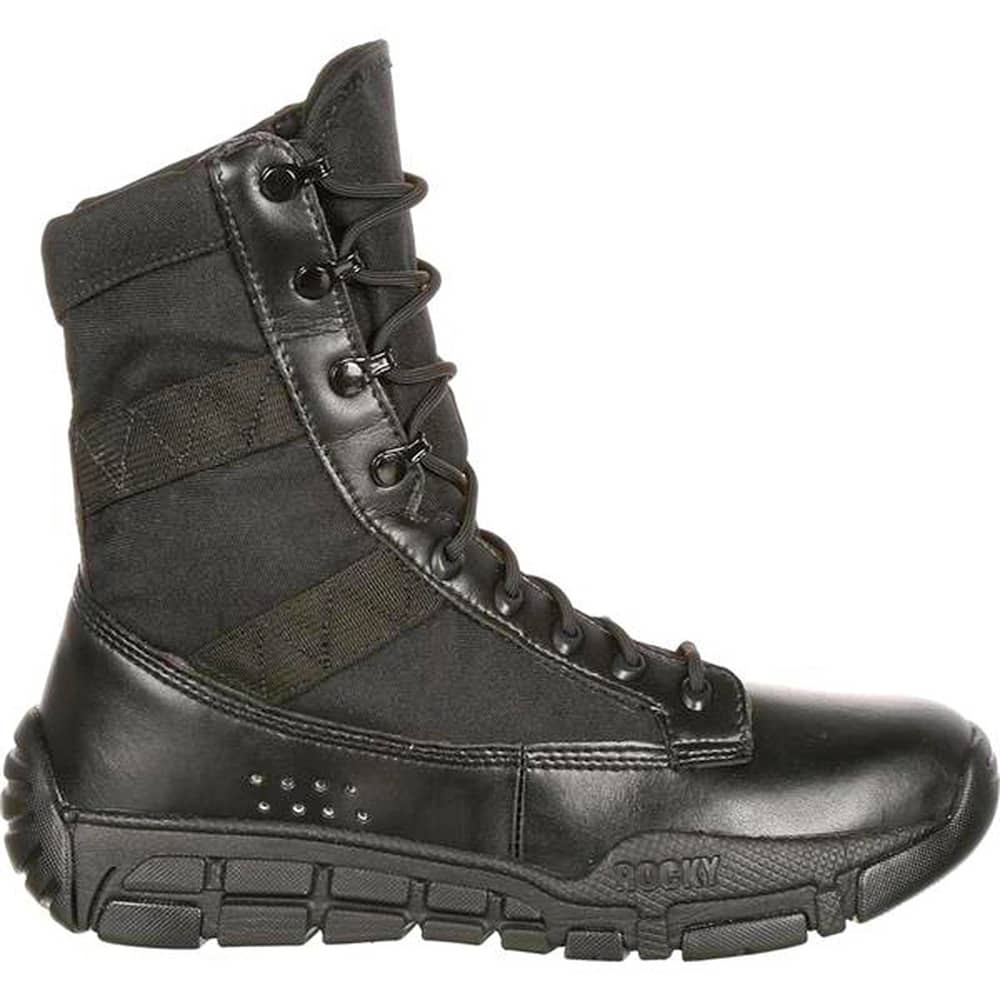 Rocky C4T Polishable Black Tactical Police Boots