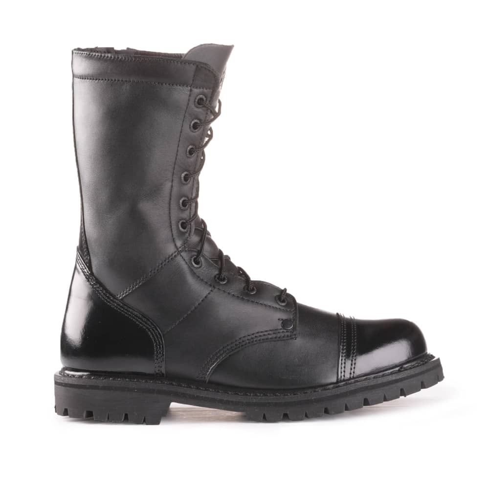 Rocky 10 inch Side Zip Leather Jump Boots