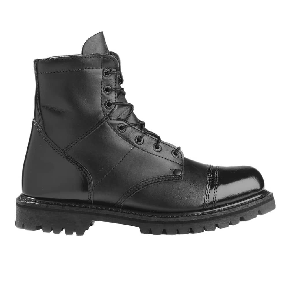 Rocky 7 inch Side Zip Leather Jump Boots