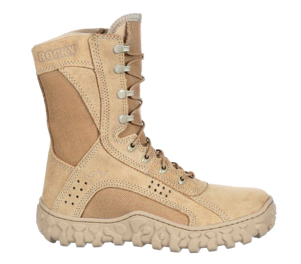 ROCKY S2V TAN SPECIAL OPS VENTED MILITARY BOOTS