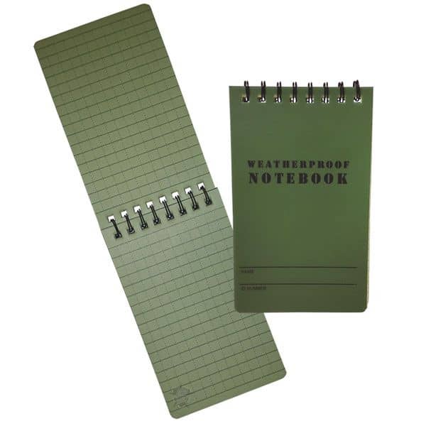 5ive Star Gear Weatherproof Notebook