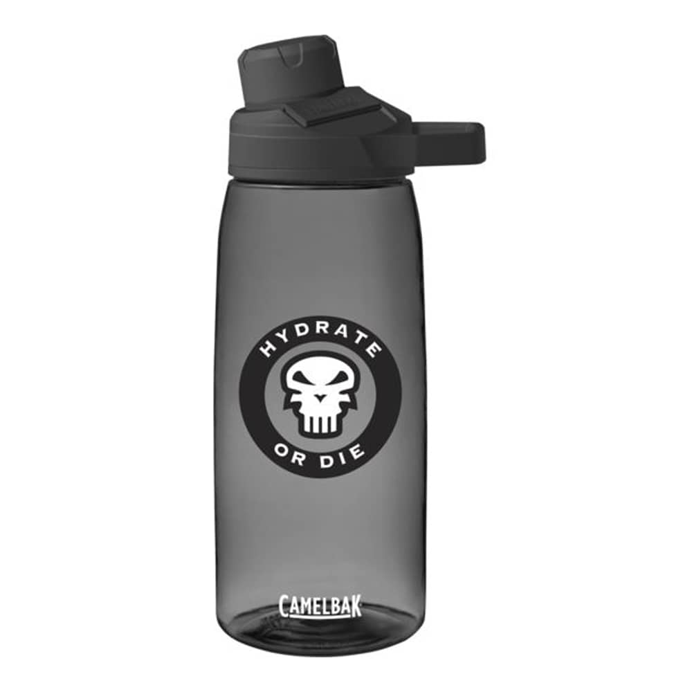 CAMELBAK CHUTE MAG 32OZ "HYDRATE OR DIE" BOTTLE