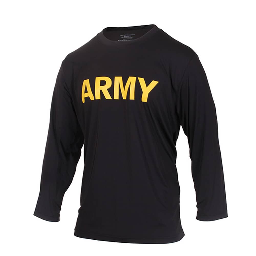 Army Physical Fitness Uniform Long Sleeve T-Shirt (APFU)