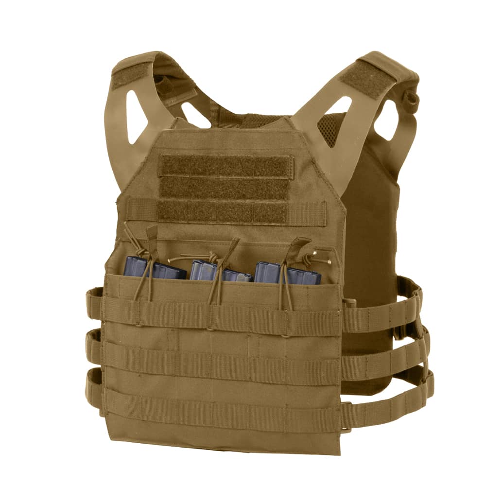 Rothco Lightweight Plate Carrier in Coyote