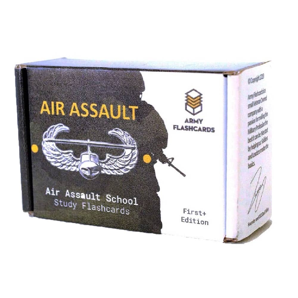 Army Flashcards Air Assault Study Flashcards