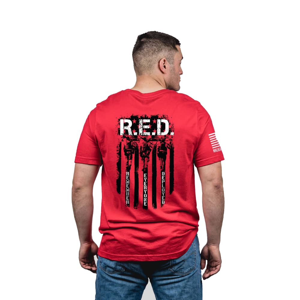 Nine Line Apparel R.E.D. Remember Everyone Deployed T-Shirt