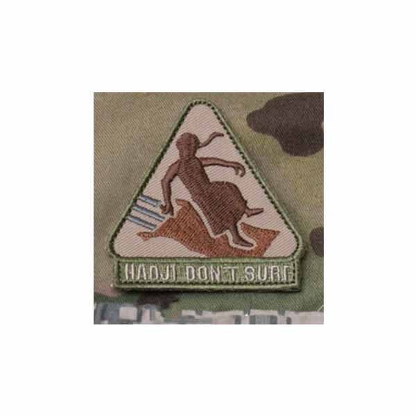 MIL-SPEC MONKEY HADJI DON'T SURF MORALE PATCH