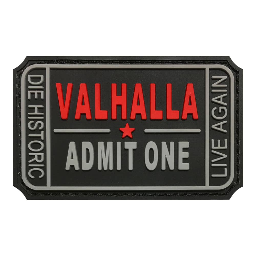 Valhalla Admit One PVC Morale Patch