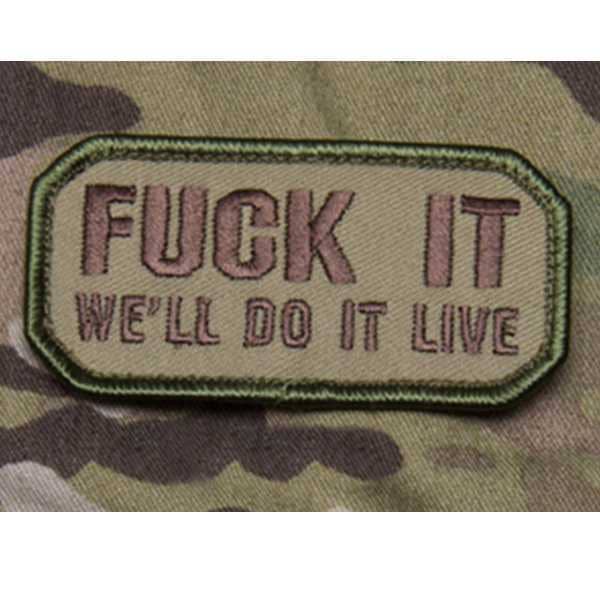 MIL-SPEC MONKEY DO IT LIVE PATCH