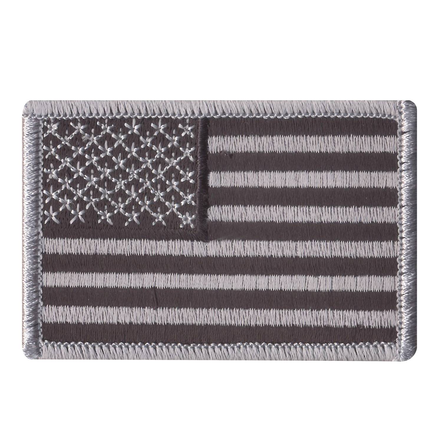 ROTHCO IRON ON / SEW ON EMBROIDERED US FLAG PATCH