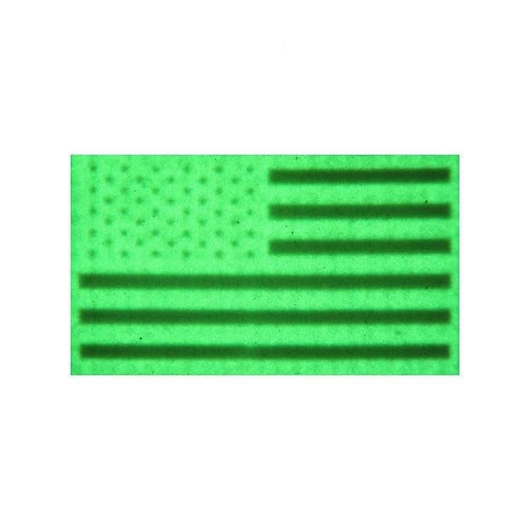 IR Patch Non-Covert: Printed US Flag: Choose Direction, Color