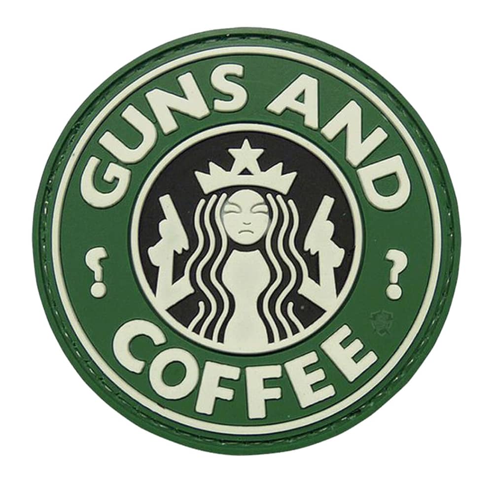 Guns and Coffee PVC Morale Patch