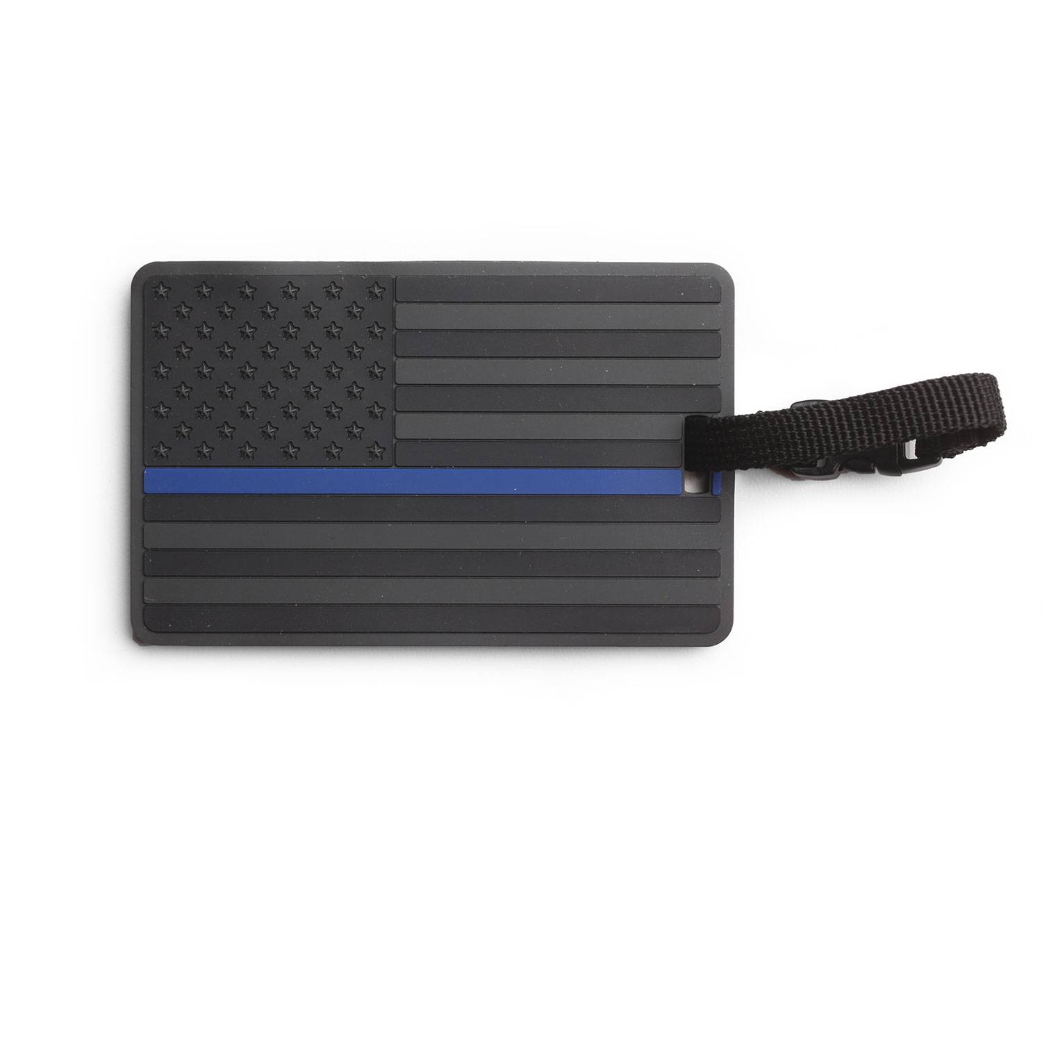 5ive Star Gear Thin Blue Line US Flag Luggage Tag